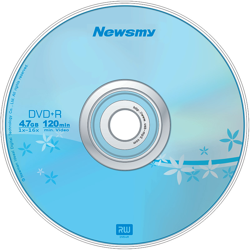 纽曼DVD+R16速视频也可以刻在里面吗？