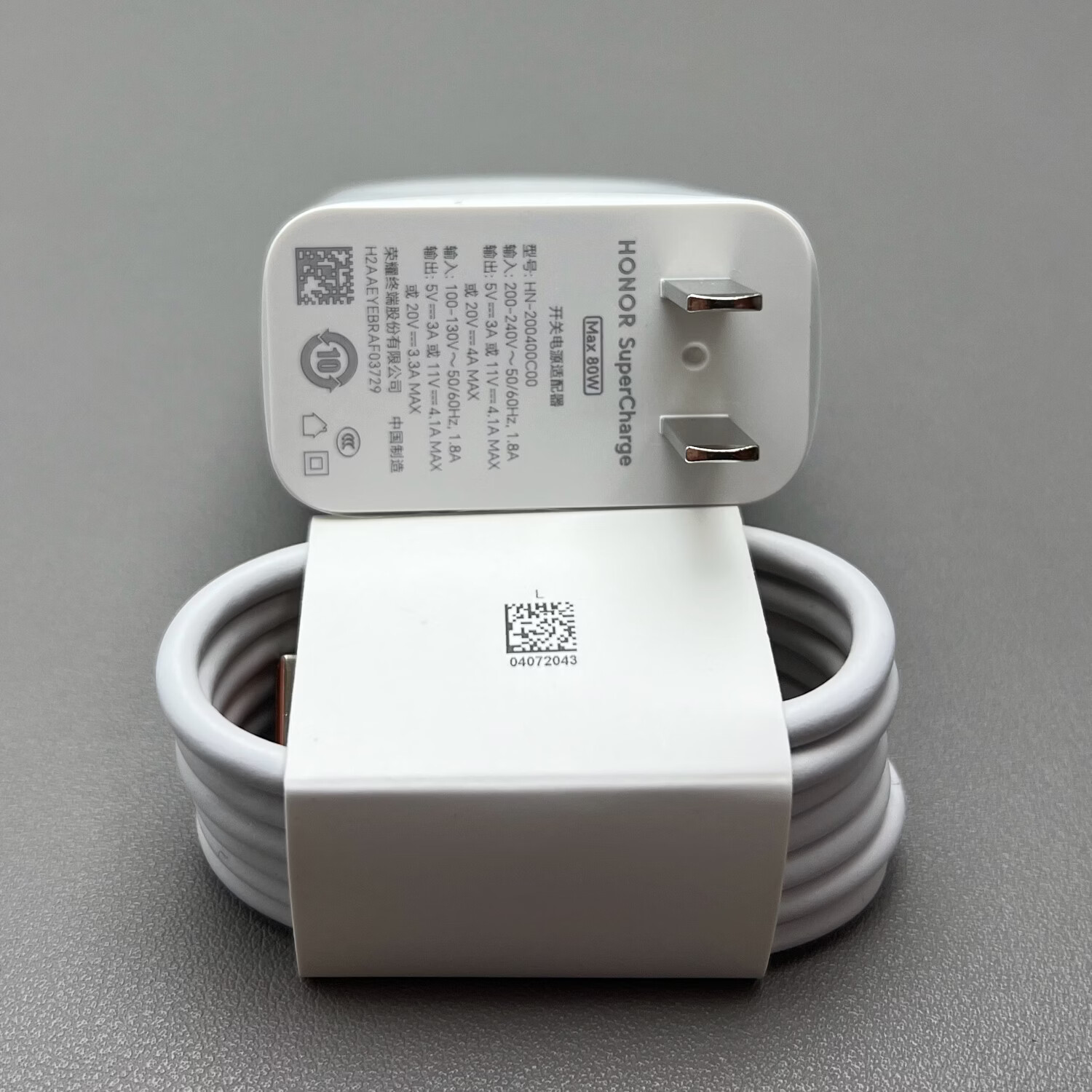 荣耀500/500Pro荣耀X70原装充电器80W超级快充手机数据线快充头荣耀500原装6A充电线快充线荣耀500 荣耀原装80W充电头+原装6A数据线