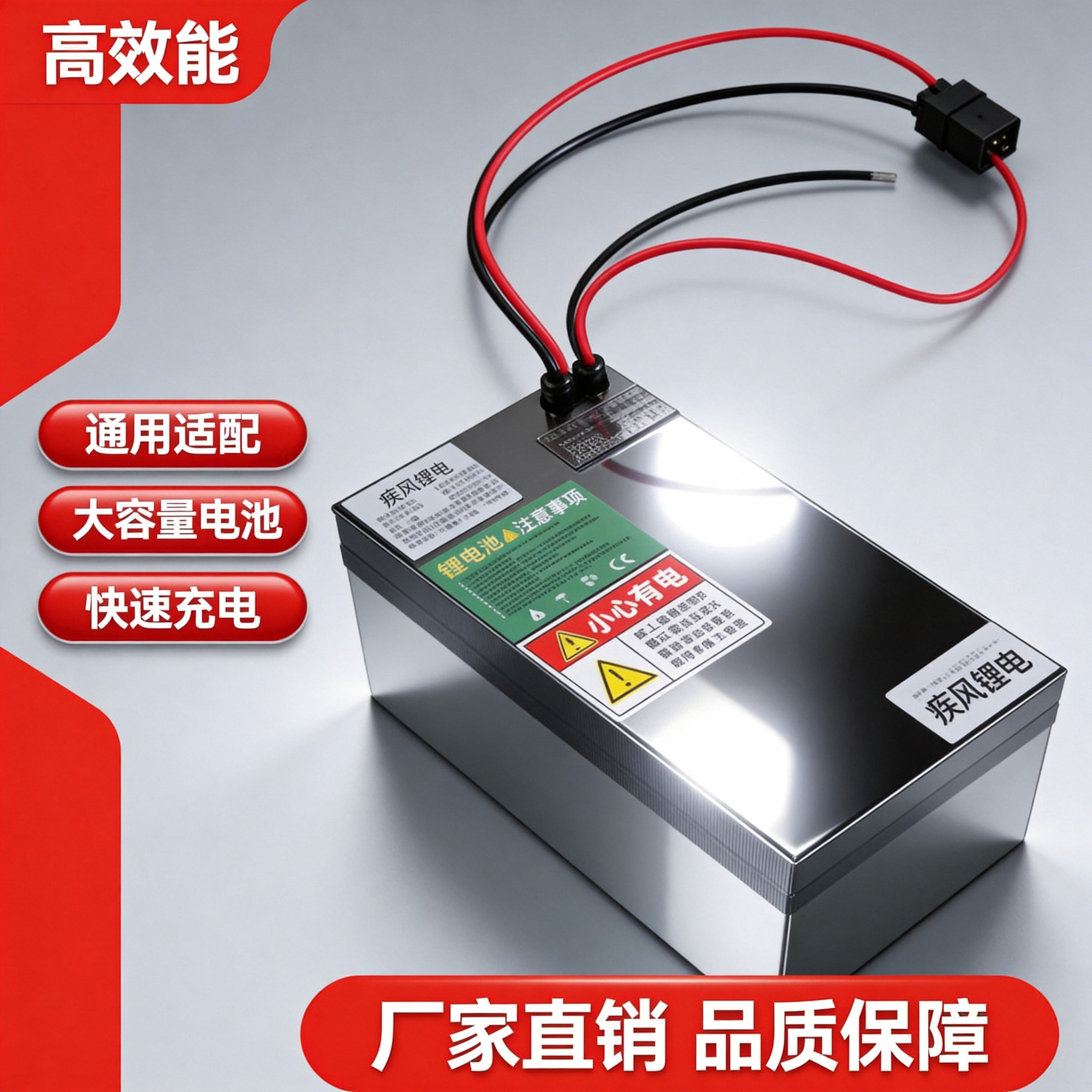 九号Q85C Q80C直上72V76V电动车锂电池LG/SK电芯 大功率锂电定制 九号EMN系列直上款 76V66AH(爆品推荐+高倍率)