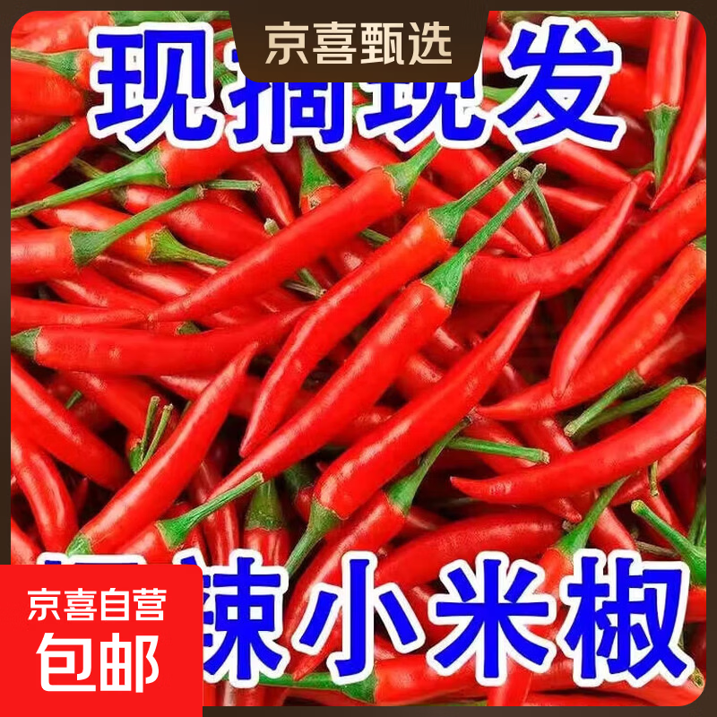 新鲜小米辣小米辣椒小米椒蔬菜小米辣鲜椒新鲜辣椒特辣巨辣红辣椒 巨辣（净重240g）实惠尝鲜