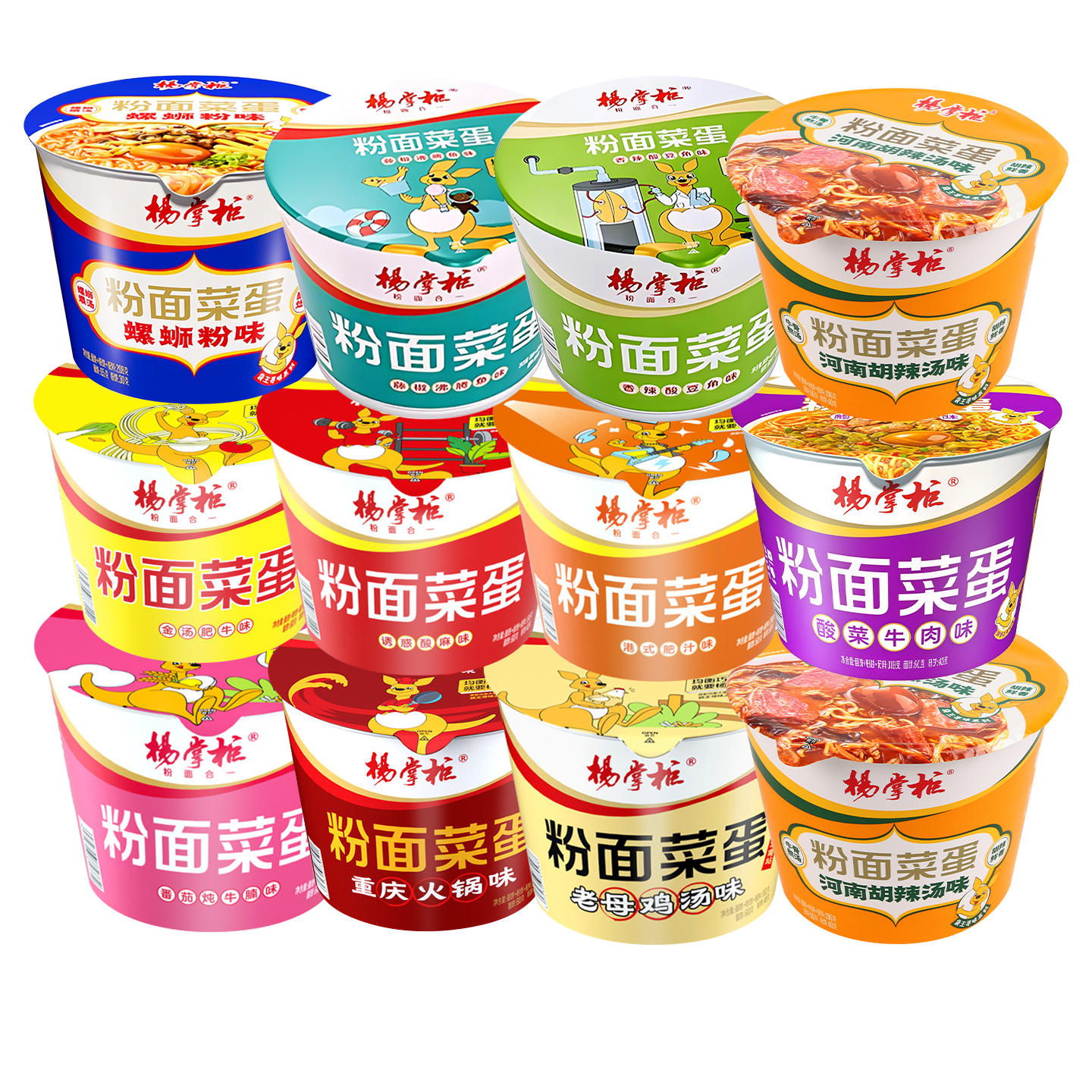 YANGZHANGGUI/���ƹ� ����˵� ������ Ͱװ ������ţζ 12Ͱ 50.99Ԫ