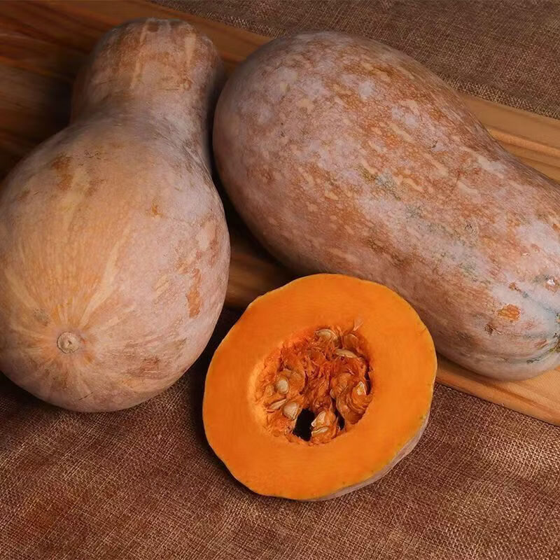 牛爱鲜 老南瓜老瓜甜糯南瓜农家源头直发香甜儿童辅食美味粗粮新鲜蔬菜 净重4-5.5斤源产地直发