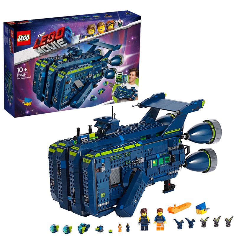 LEGO 乐高 MOVIE乐高大电影系列 70839 雷克斯棒呆号