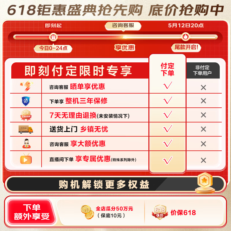 海尔（Haier）云溪4.0洗烘套装10KG双擎热泵全自动滚筒洗衣机烘干机 超薄直驱精华洗 73K升级款 以旧换新582+582 预售专享（付定享限时权益） 洗烘套装