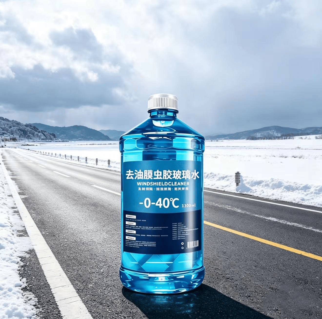 活力28匠心国货汽车玻璃水防冻去油膜玻璃水清洁剂通用型车居玻璃防冻液 1.3L【冬季通用型1瓶】无印版 0度