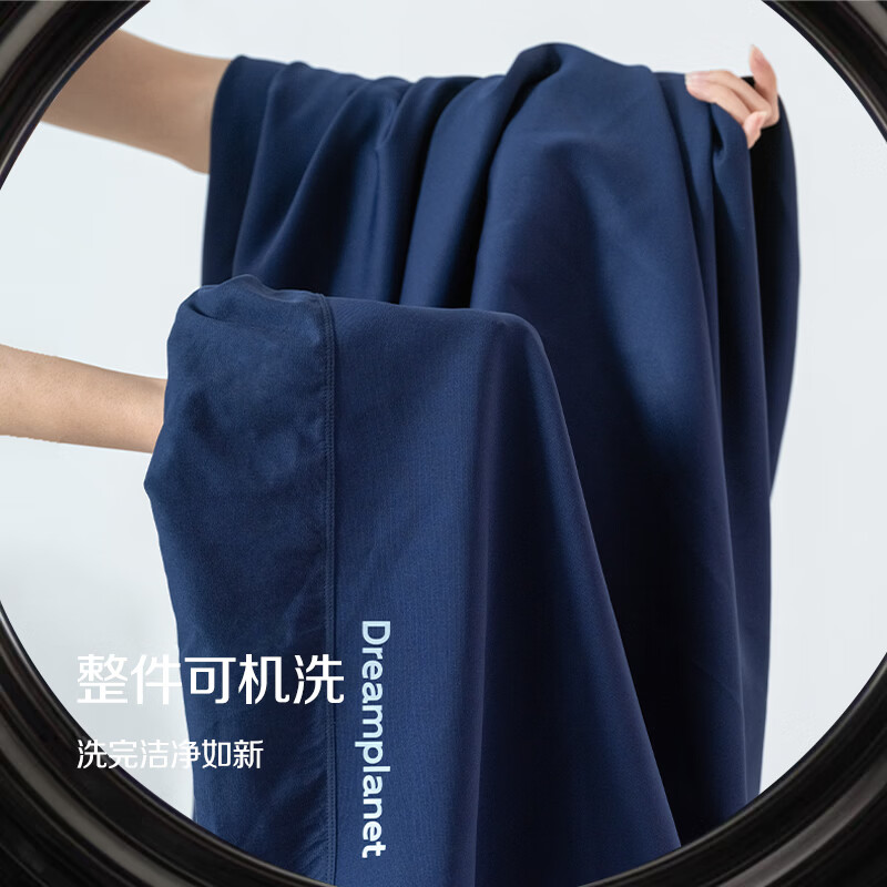 亚朵状元铺系列星球深睡床笠床单床垫保护罩新款夏季床垫套床上裸睡凉感冰丝 深睡床笠|深睡蓝 单床笠|180cm*200cm