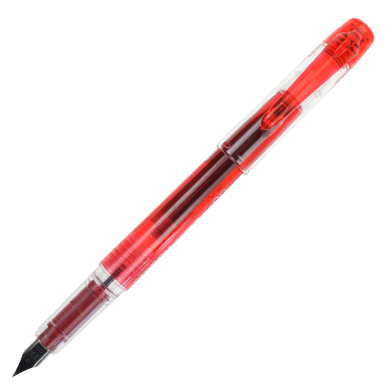 PLATINUM 白金 钢笔 PSQ300 红色 F尖 单支装