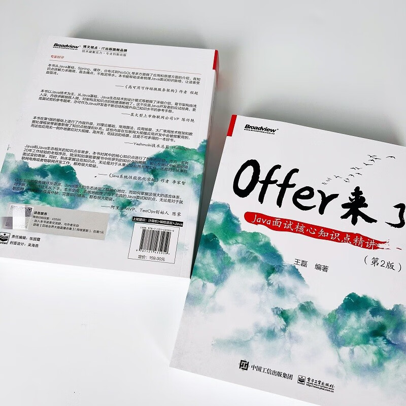 Offer来了:Java面试核心知识点精讲(第2版)(博文视点出品)