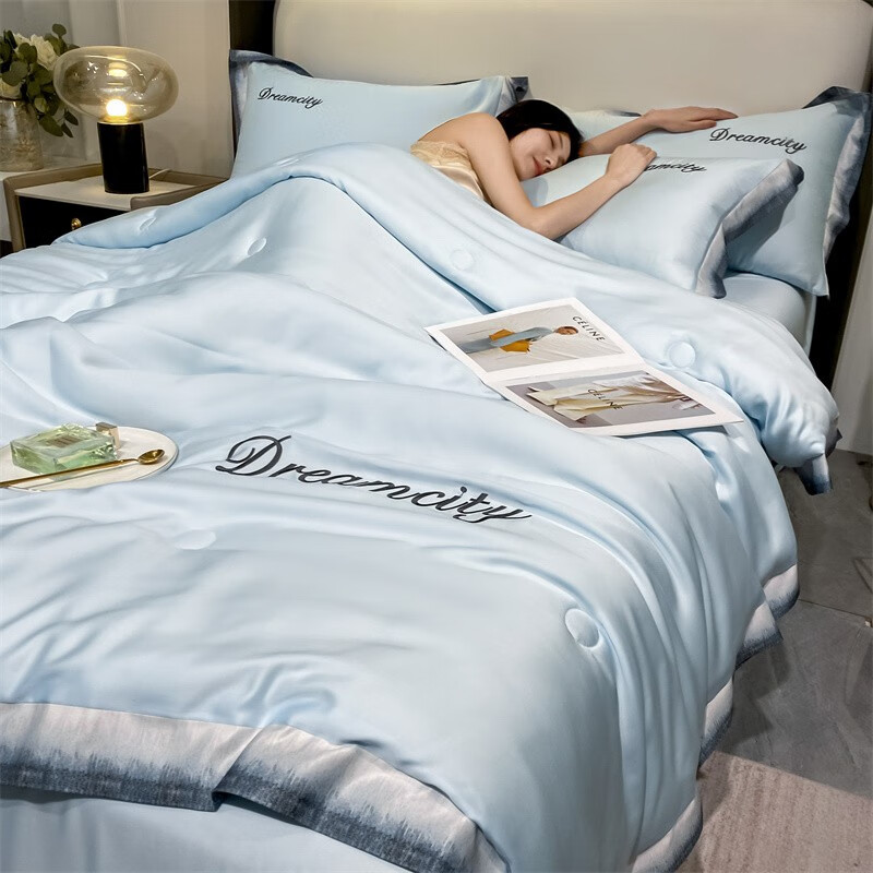 梦幻-天空蓝ym 180*220cm单夏被