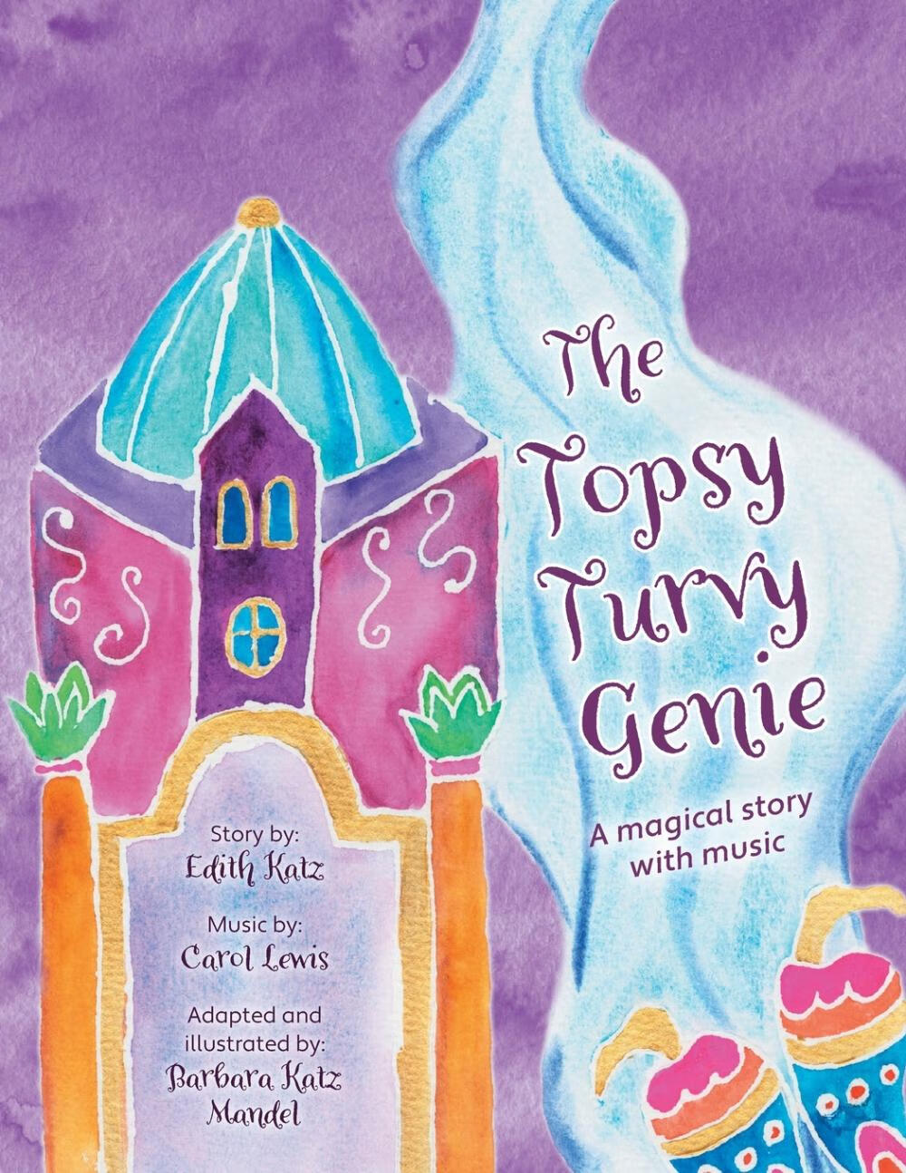 【预售 按需印刷】the topsy turvy genie