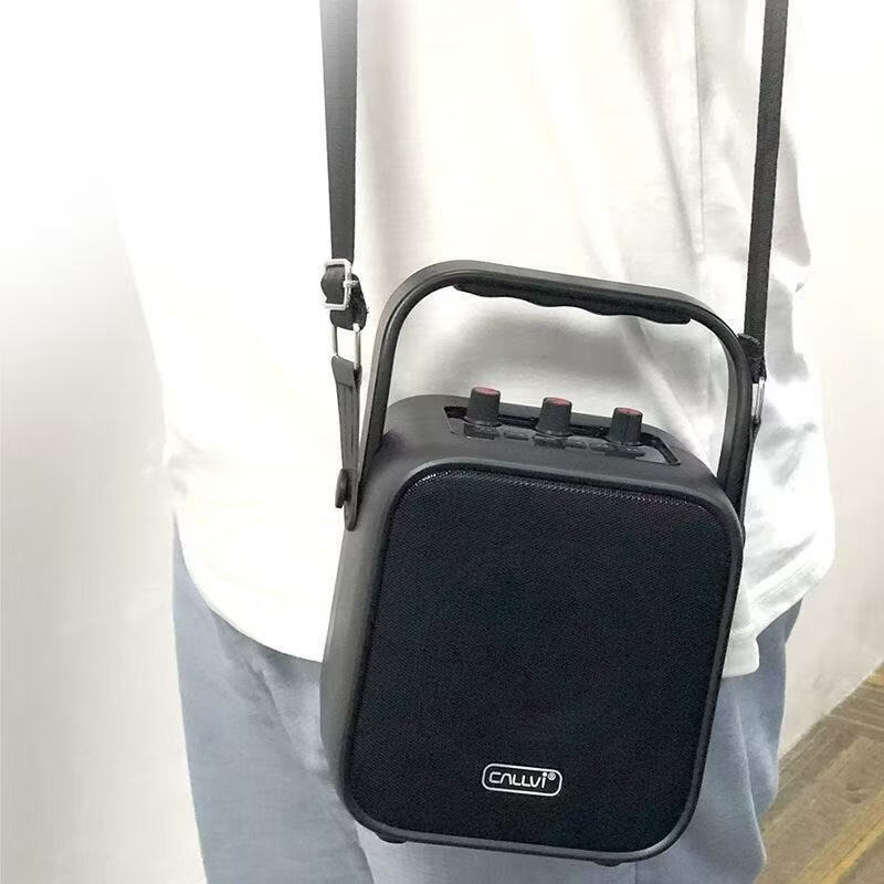 扩威(callvi)CallVi扩威 W5手持无线麦克风户外唱歌K歌广场舞音响 教师导游小蜜蜂扩音器耳麦蓝牙音箱带TWS功能 型号W5音箱+无线耳麦 蓝牙版