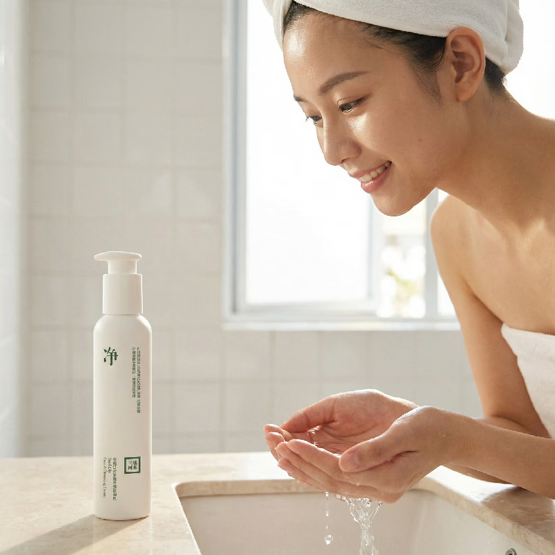 三草两木洗面奶氨基酸洁面乳温和清洁男女净净大白瓶控油黑头正品微商同款 三草两木大白洁面乳200g 轻微刮码不影响外观(日期27.9月)