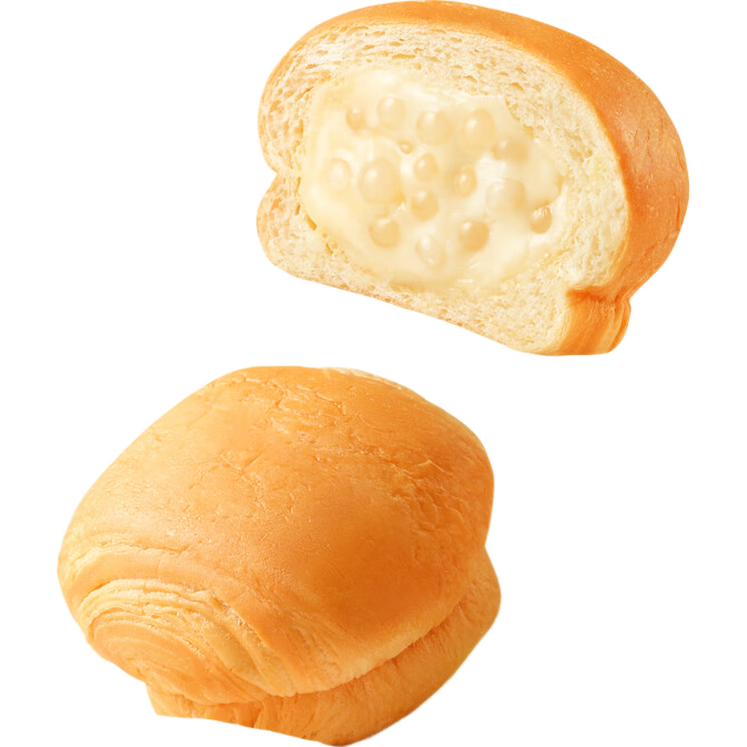 三只松鼠奶香华夫饼小面包饼干早餐代餐休闲食品蛋糕办公室饱腹零食整箱 【爆浆夹心】鲜奶爆珠面包/混合味/560g