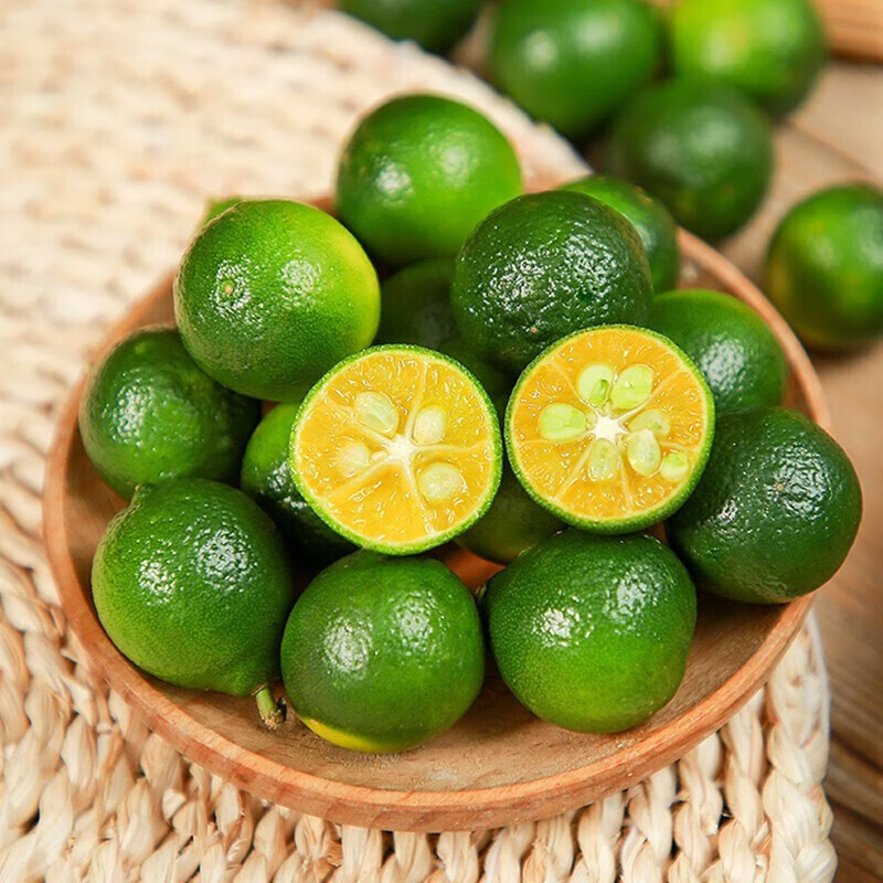 南有竹海南小金桔柠檬新鲜水果青金桔子当应季时令整箱奶茶店 1斤