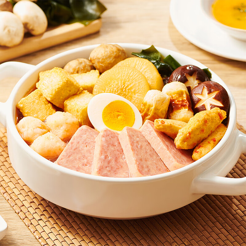 荷美尔（Hormel）午餐肉肠300g*6盒装儿童早餐速食沙拉比萨三明治火锅食材方便食品 【1800g】午餐肉肠300g*6盒