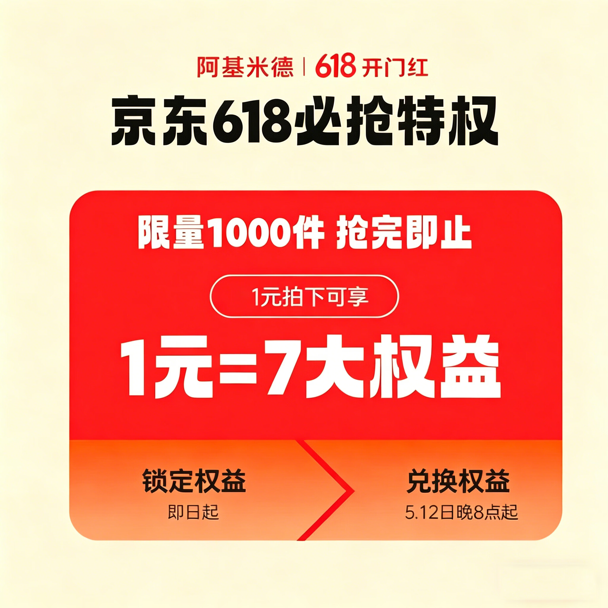 阿基米德（ARCHIMEDES）【虚拟链接不发货】618活动抢先购礼包（确认收货联系客服领取） 预约权益