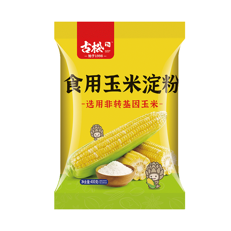 古松 烘焙原料 玉米淀粉400g 烹调勾芡粟粉鹰粟粉 品牌始于1998