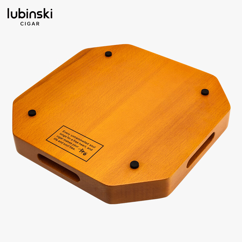 COLIBRI烟具店Lubinski鲁宾斯基六人位实木总裁雪茄烟灰缸家用办公室用 总裁