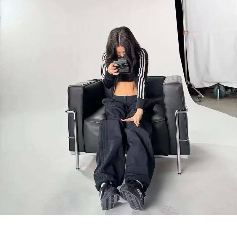 阿迪达斯（adidas）三叶草女裤 26春夏款宽松舒适透气时尚休闲运动长裤 JX8111 XS