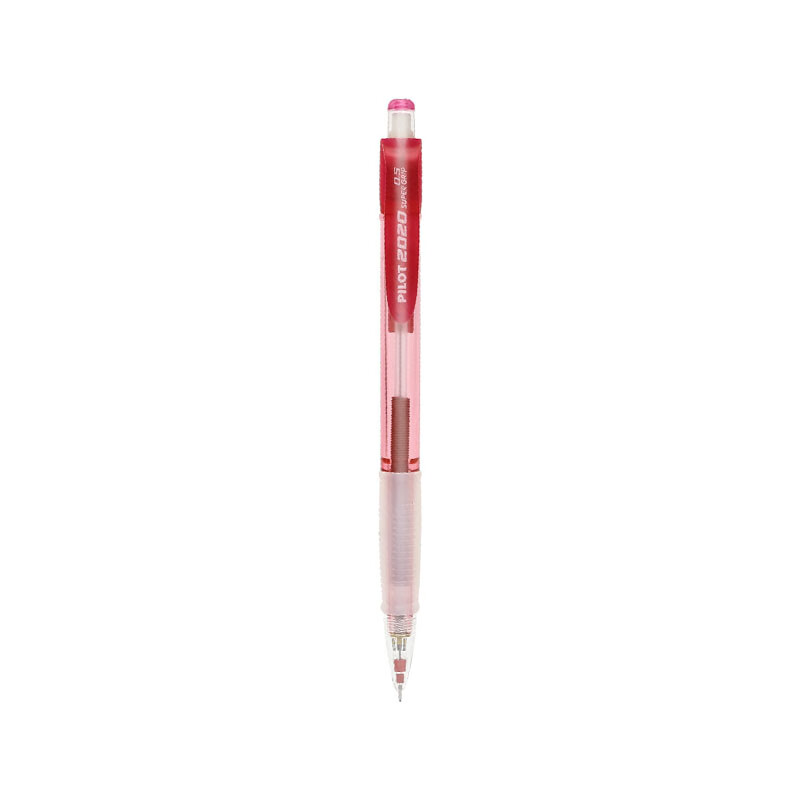 日本百乐（PILOT）HFGP-20N 摇摇自动铅笔 0.5mm透明彩色杆活动铅笔 摇摇笔 红色