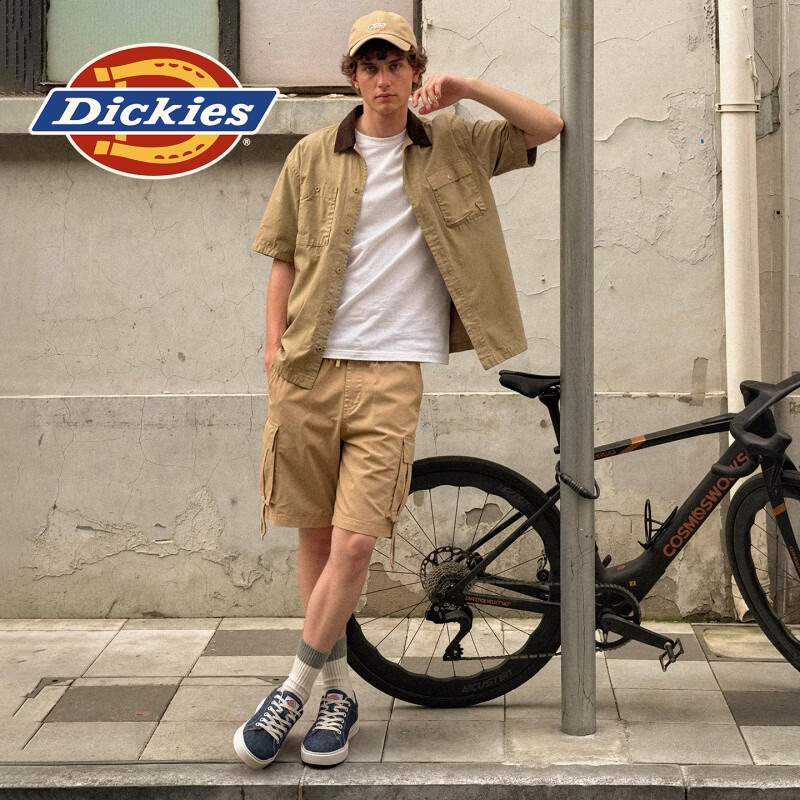 Dickies男鞋夏季2026新款透气板鞋男低帮男士休闲鞋增高帆布鞋男鞋子男款 蓝色 40