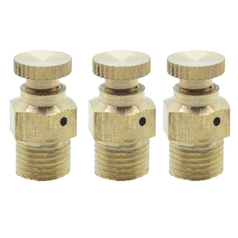 欣语 tj-nt024 手动暖气片放水阀铜放气阀手动老式暖气片配件风机盘管