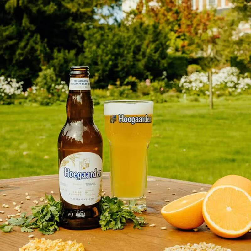 福佳(Hoegaarden)比利时进口福佳白啤酒330ml玻璃瓶装小麦精酿经典白啤酒整箱聚餐 【回购爆款】经典白啤酒 330ml*12瓶(整箱)