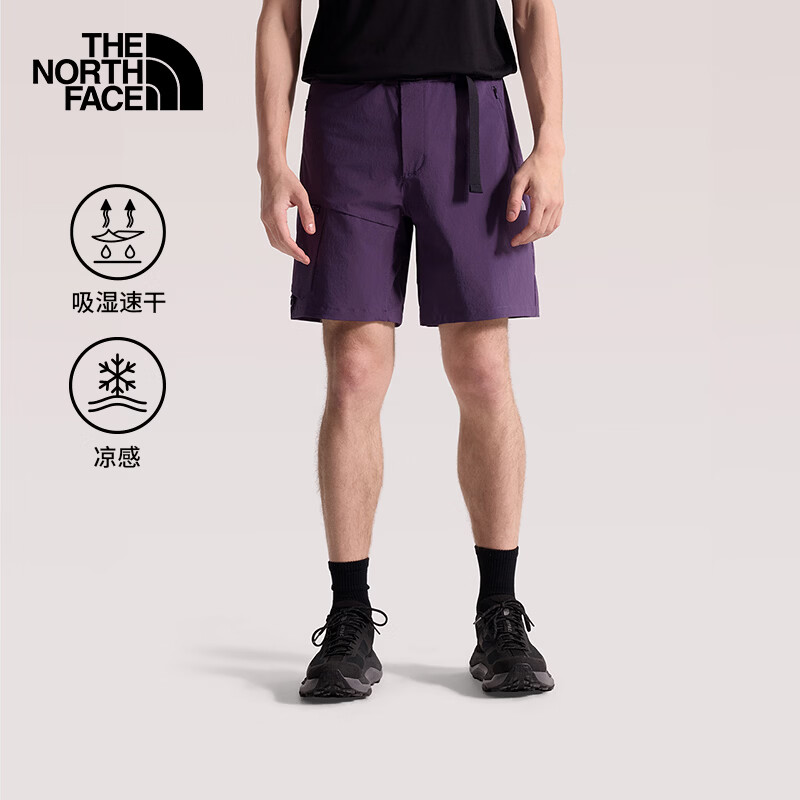 北面短裤男运动裤2024春夏户外运动轻便春夏宽松休闲裤 87W4 G5O 32