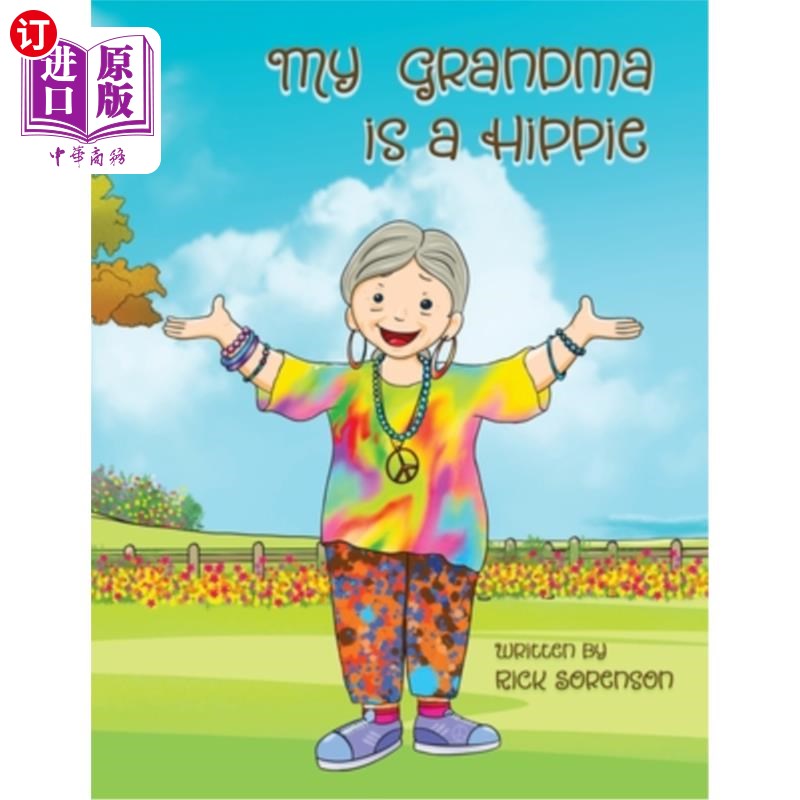 海外直订my grandma is a hippie 我的奶奶是一个嬉皮士