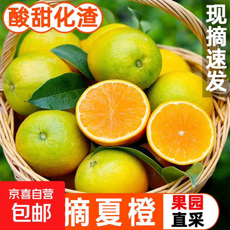 桂林夏橙带箱9斤 17.9元 - 美泡泡