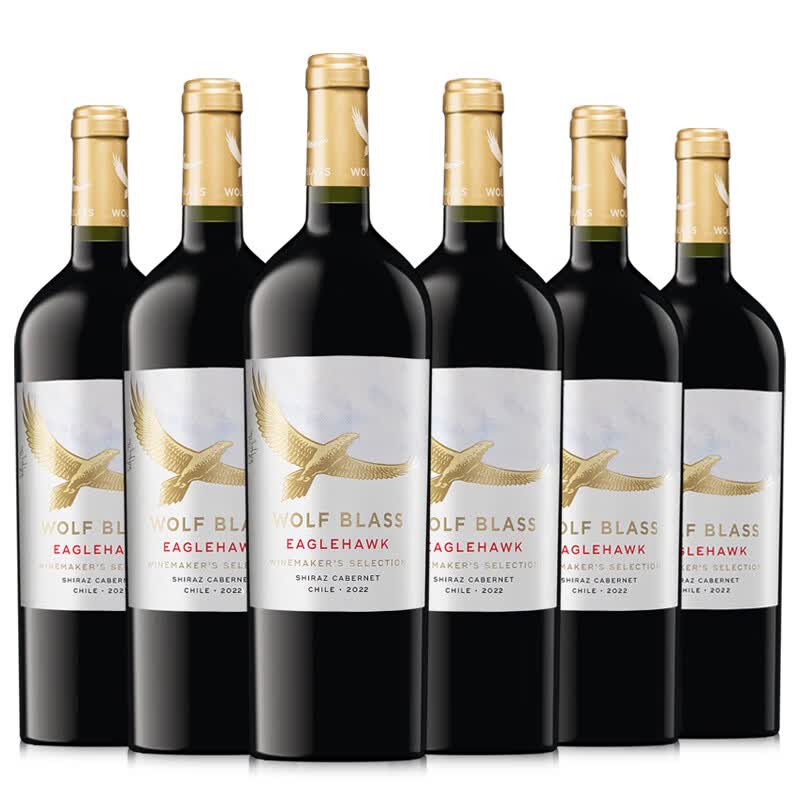 纷赋鹰标酿酒师精选设拉子赤霞珠红葡萄酒750ml*6瓶 纷赋鹰标酿酒师精选（整箱）