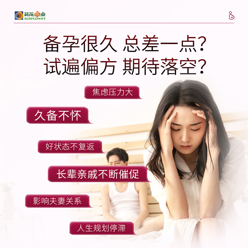葵花药业辅酶q10备孕卵巢提高卵泡质量软胶囊高龄女性早衰男士提高精活力 【体验装】孕前调理 30粒*1瓶 行业TOP1&备孕优选