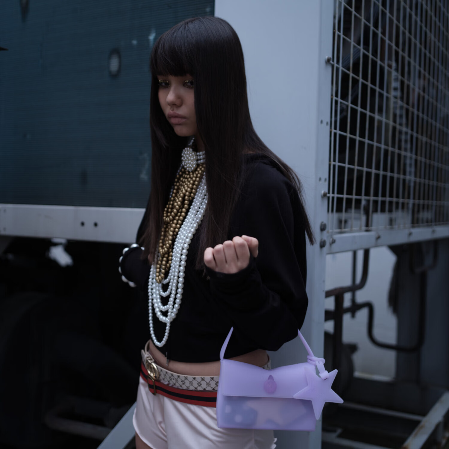 ECODAY原创设计小星袋果冻包女单肩包包女款新款斜挎包送女友生日礼物 湖水绿 实用走心礼物送女生
