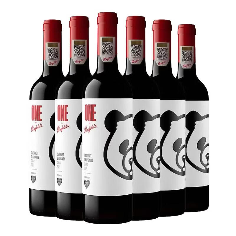 奔富（Penfolds）【正品假一赔十】奔富一号中国产区干红葡萄酒750mL 【nigo标】六只整箱