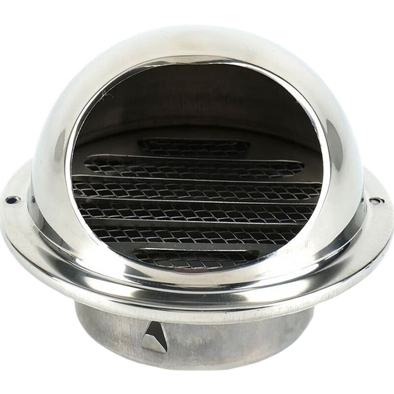 好工邦 防风帽 不锈钢防雨外墙通风油烟机排气罩室外防风罩 120mm