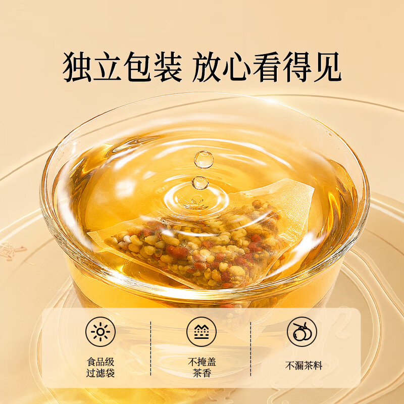同仁堂品牌 北京同仁堂红豆薏米芡实茶150g 养生茶中秋礼品