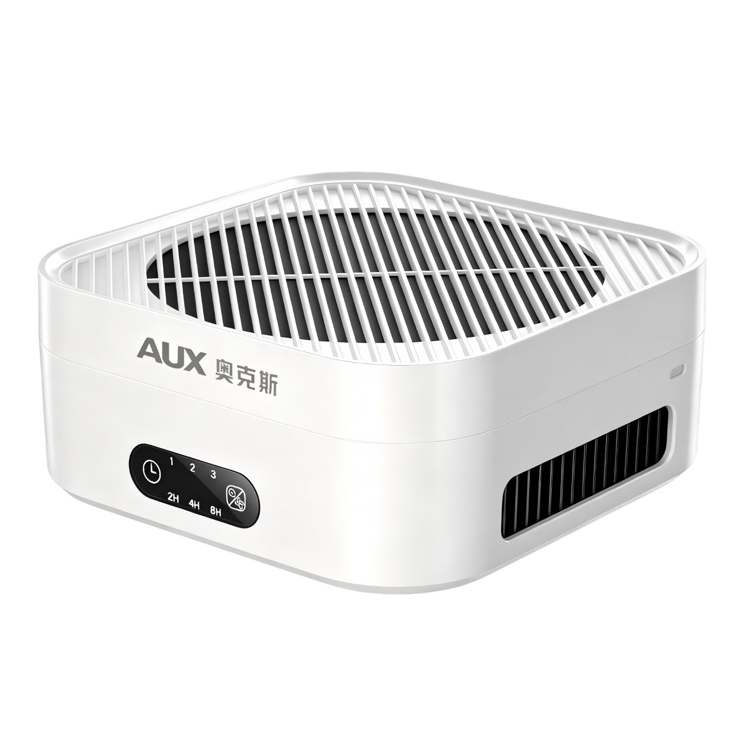 奥克斯（AUX）空气净化器桌面家用小型桌面除二手烟味异味除甲醛PM2.5除雾霾净化机办公室强效净化除菌新品轻音