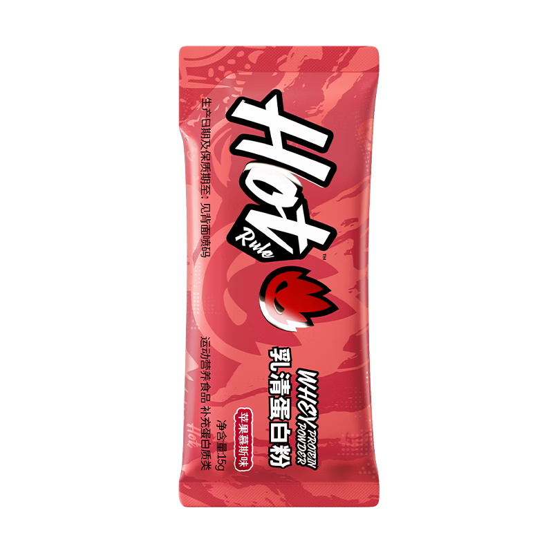 Hot Rule乳清蛋白粉苹果慕斯 15g * 1袋