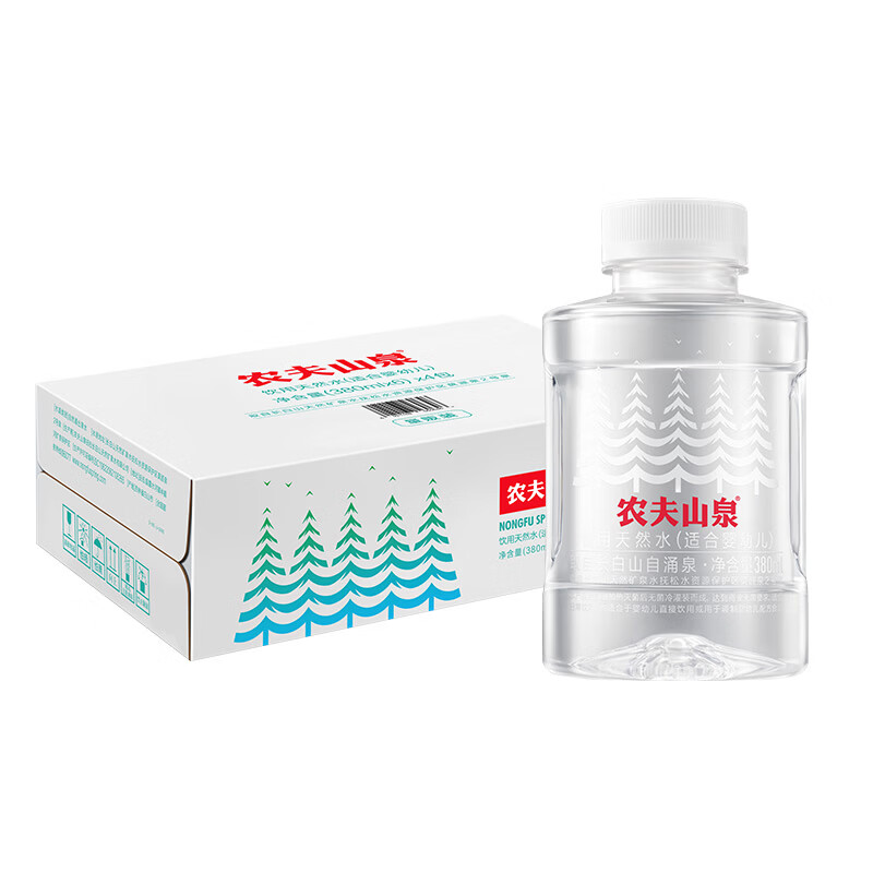 农夫山泉饮用水婴儿水380ml*24 66元 - 86线报