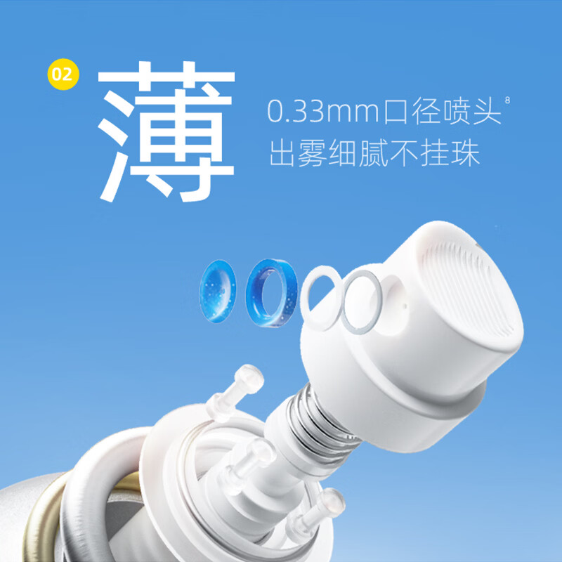 RE:CIPE 玥之秘美白防晒喷雾面部隔离男女防晒霜军训户外SPF50+ PA++++ 【超值双支装】美白防晒喷雾180ml*2