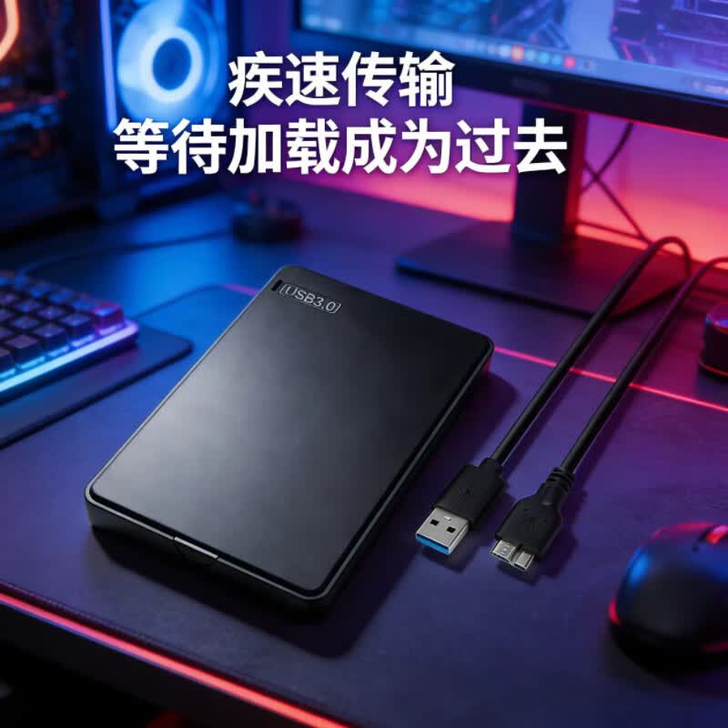 希捷同款便携式2.5寸移动游戏硬盘usb经典怀旧游戏几千款游戏免下载即插即玩大容量电脑笔记本通用 320GB 至尊款 几千款游戏 包售后