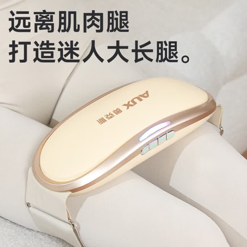 奥克斯抖抖甩脂机腹部燃脂神器腰部赘肉减脂仪器懒人瘦肚子塑形减肥减小腹全身运动暴汗腰带送女朋友礼物 银灰-9档力度强效抖动甩脂