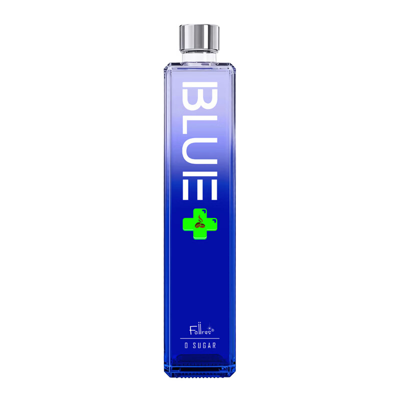 ACEBLUE布鲁大师15度冰蓝青瓜味利口酒700ml 青柠咖啡味力娇酒网红XO洋酒 小蛮腰白桃味-700ml