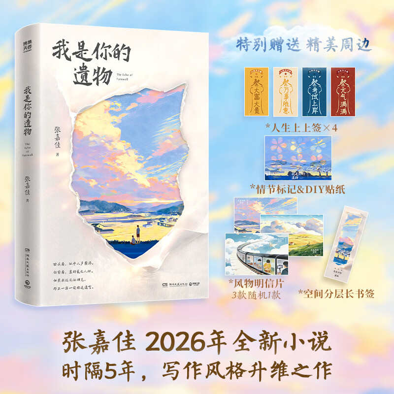 我是你的遗物 张嘉佳2026全新小说