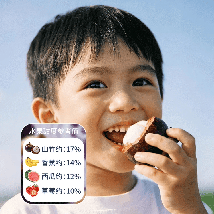 东东田山竹新鲜大果水果泰国【JD多地次日达】进口特级油麻竹6a特级礼盒 2斤 精选4A大果