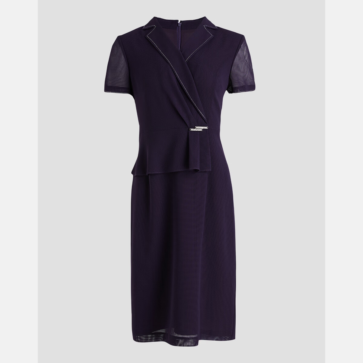 皮尔卡丹(pierre cardin)连衣裙P3215D3003Z0 紫色 3XL /44A(建议体重70-75公斤)