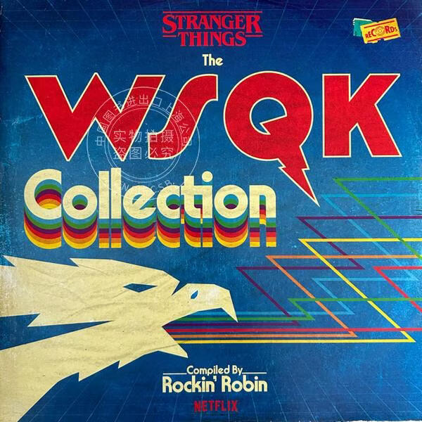 现货【中图音像】怪奇物语 Stranger Things 原声带：WSQK 精选集（Target独家红胶）1LP