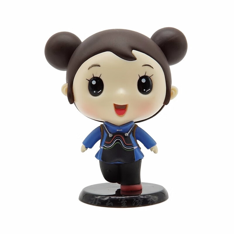 十二个少数民族壮族卡通民族娃娃饰品摆件艺品送礼老外礼盒装 汉族