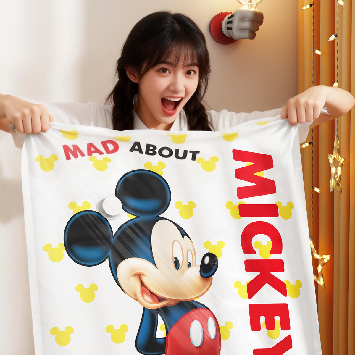溥畔真空压缩袋收纳袋被子羽绒服衣服专用棉被衣物立体免抽气袋子 [2个]特大立体+[2个]中号立体
