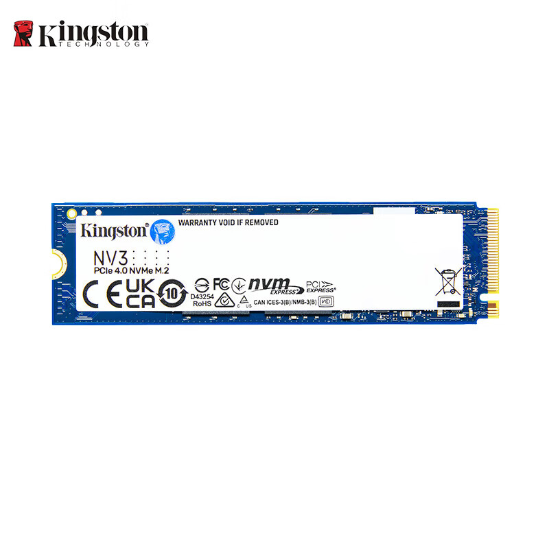 金士顿（Kingston）NV3 500G M.2 SSD固态硬盘
